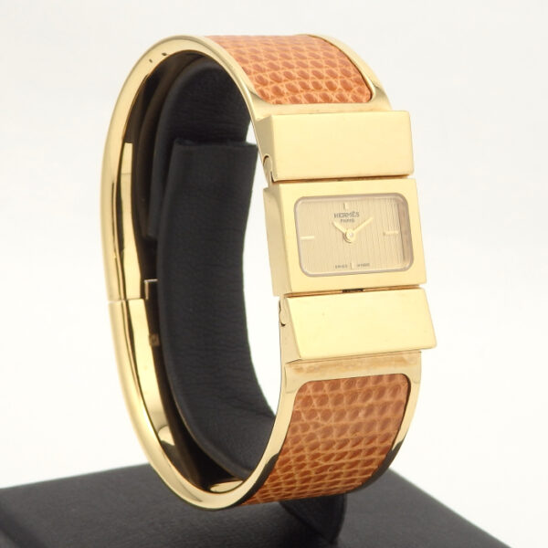HERMES　ロケ　L01.201  バングルウォッチ - 画像 (7)