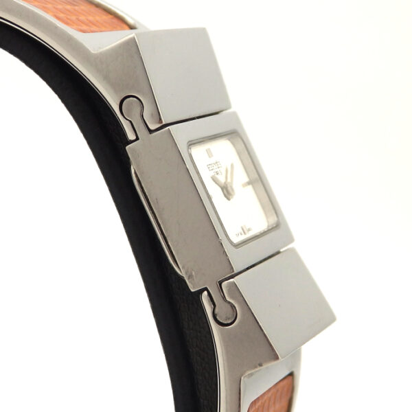 HERMES　ロケ　L01.201　バングルウォッチ - 画像 (5)