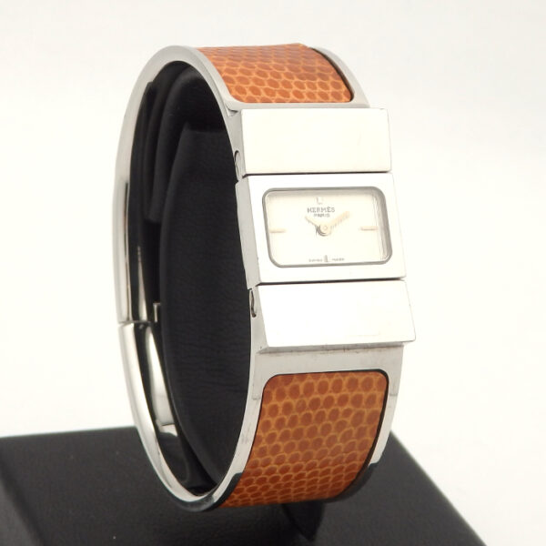 HERMES　ロケ　L01.201　バングルウォッチ - 画像 (7)