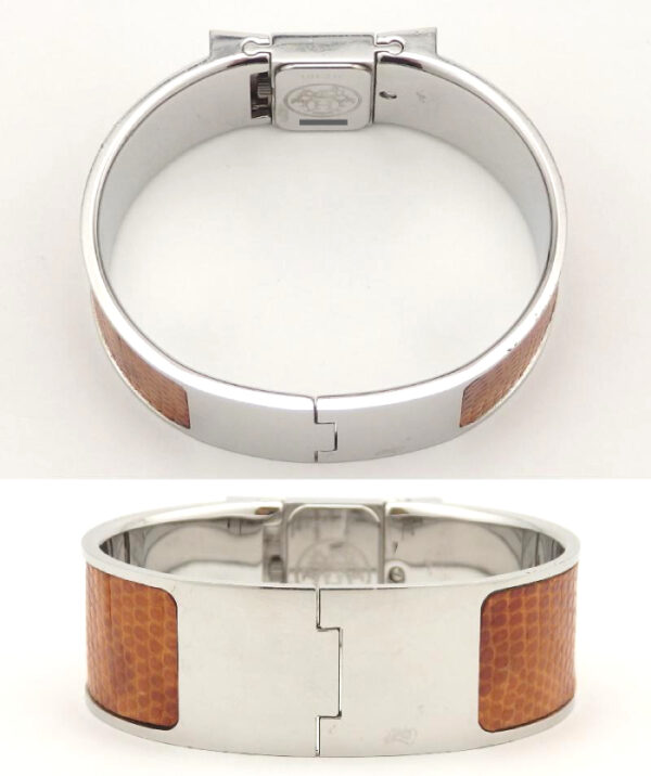 HERMES　ロケ　L01.201　バングルウォッチ - 画像 (8)