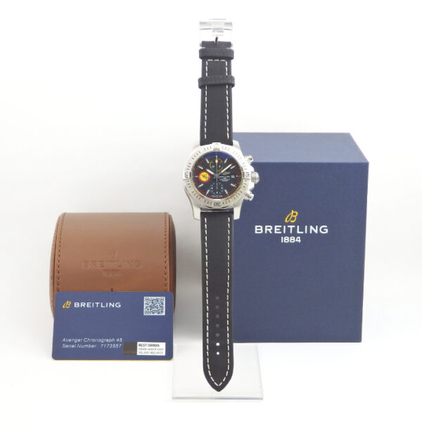 BREITLING　A13317　アベンジャークロノ　スイスエアフォースチーム - 画像 (11)