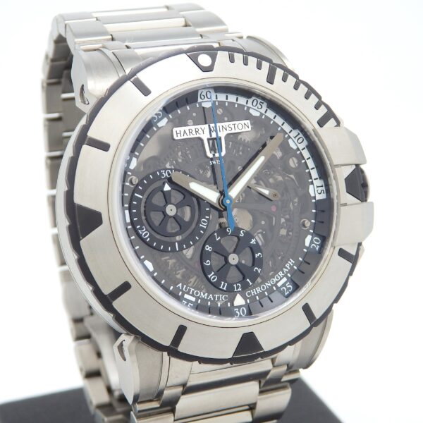 HARRY WINSTON　オーシャン・スポーツ　クロノグラフ　OCSACH44ZZ003 - 画像 (3)