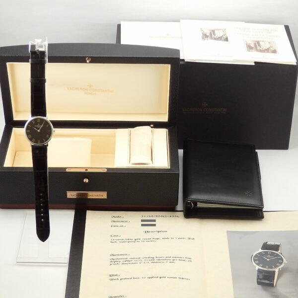 K18WG　VACHERON CONSTANTIN　31160/000G　エッセンシャル　セミフラット　世界50本限定 - 画像 (11)