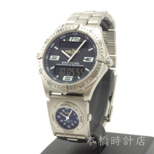 BREITLING　エアロスペース　E75362　UTC付き　E70172