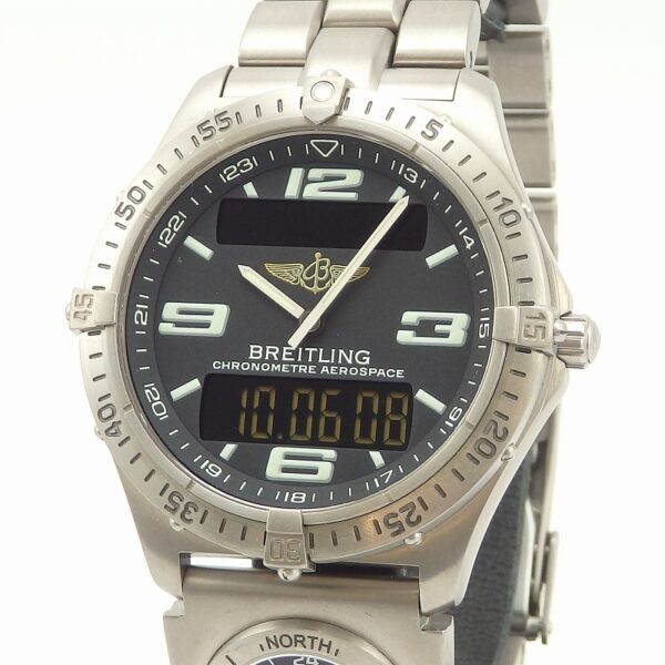 BREITLING　エアロスペース　E75362　UTC付き　E70172 - 画像 (4)