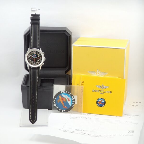 BREITLING　ナビタイマー　コスモノート　ポルコロッソ　A22322　300本限定 - 画像 (11)