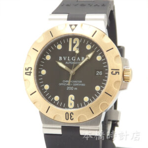 K18YG/SS　BVLGARI　SD38G　ディアゴノスクーバ