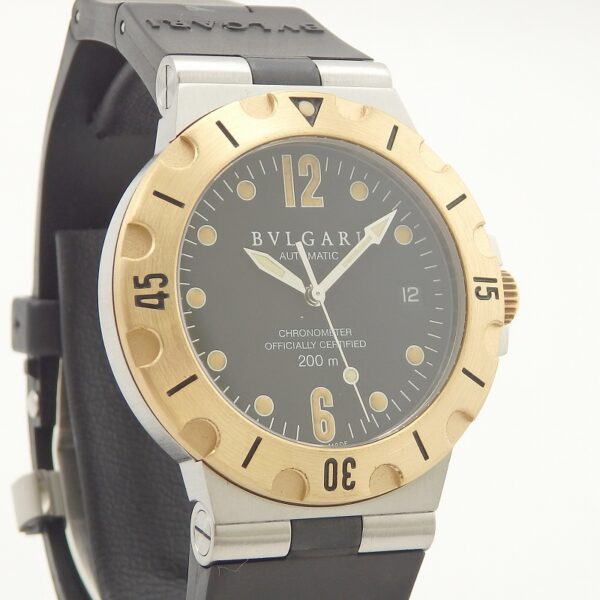 K18/SS　BVLGARI　SD38SG　ディアゴノスクーバ - 画像 (3)