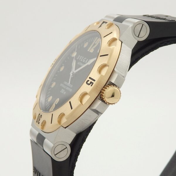 K18/SS　BVLGARI　SD38SG　ディアゴノスクーバ - 画像 (4)