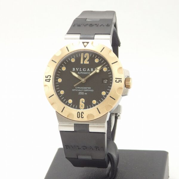 K18/SS　BVLGARI　SD38SG　ディアゴノスクーバ - 画像 (6)