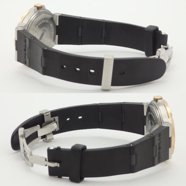 K18/SS　BVLGARI　SD38SG　ディアゴノスクーバ - 画像 (10)