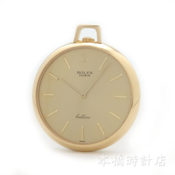 K18YG　ROLEX　チェリーニ　3717　Cal1600　ポケットウォッチ　懐中時計