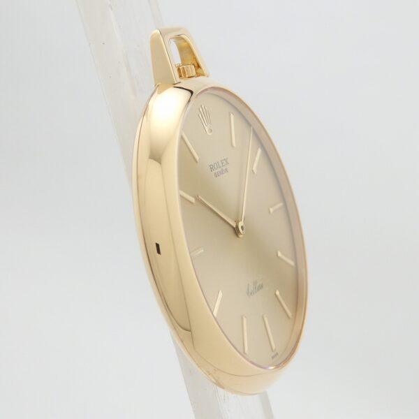 K18YG　ROLEX　チェリーニ　3717　Cal1600　ポケットウォッチ　懐中時計 - 画像 (5)