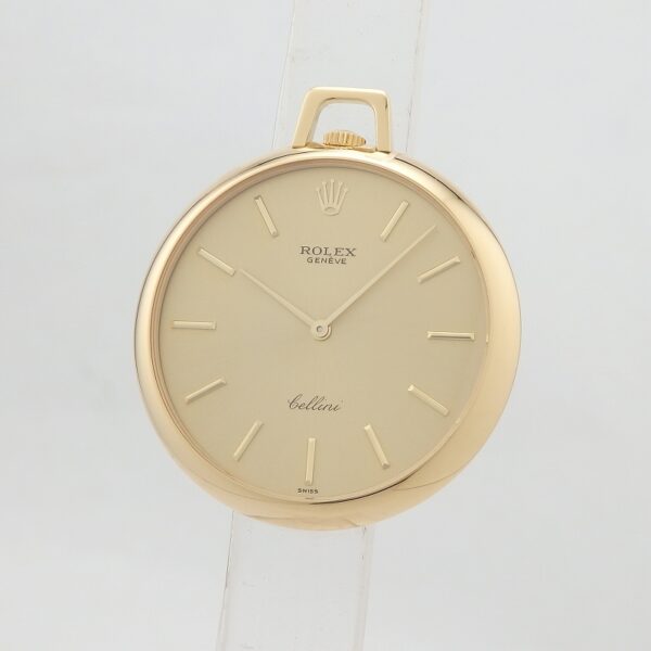 K18YG　ROLEX　チェリーニ　3717　Cal1600　ポケットウォッチ　懐中時計 - 画像 (6)