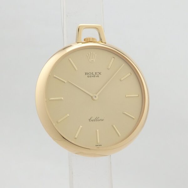 K18YG　ROLEX　チェリーニ　3717　Cal1600　ポケットウォッチ　懐中時計 - 画像 (7)