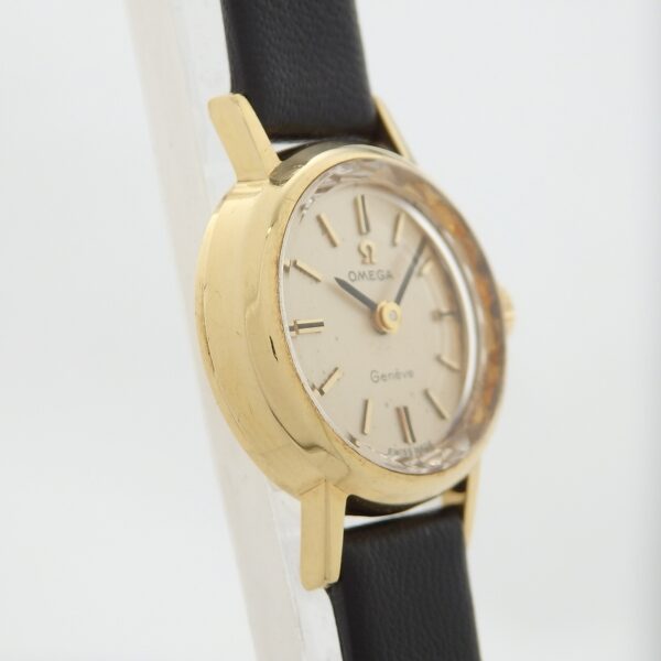 K18YG　OMEGA　511.122　Cal.620　カットガラス - 画像 (5)