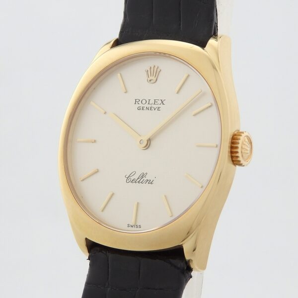 K18YG　ROLEX　4129　チェリーニ - 画像 (2)