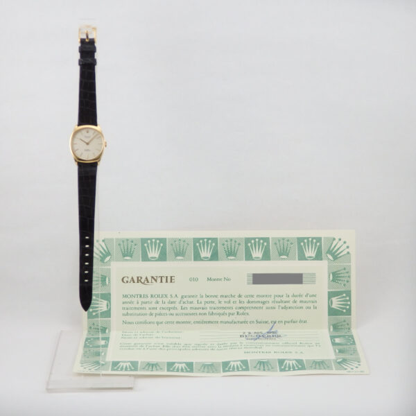 K18YG　ROLEX　4129　チェリーニ - 画像 (12)