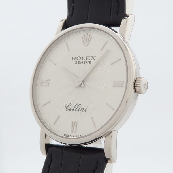 K18WG　ROLEX　チェリーニ　5115　D番 - 画像 (2)