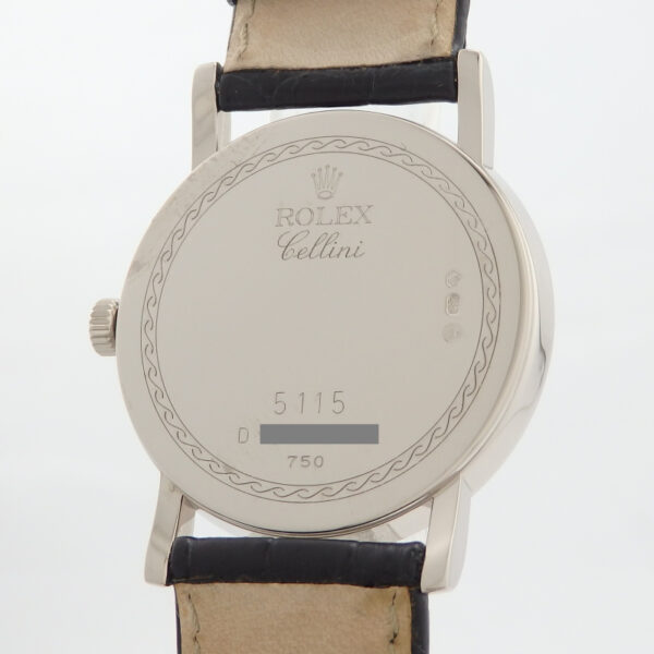 K18WG　ROLEX　チェリーニ　5115　D番 - 画像 (6)