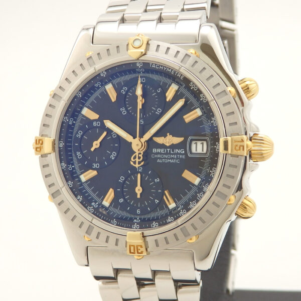 YG/SS　BREITLING　クロノマット　ビコロ　B13352 - 画像 (2)