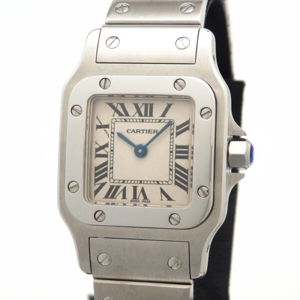 CARTIER　サントスガルベSM　W20056D6 - 画像 (2)
