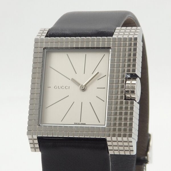 GUCCI　7100M　シルバー　ハードメタル - 画像 (2)