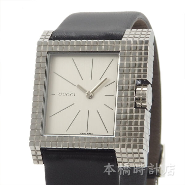 GUCCI　7100M　シルバー　ハードメタル