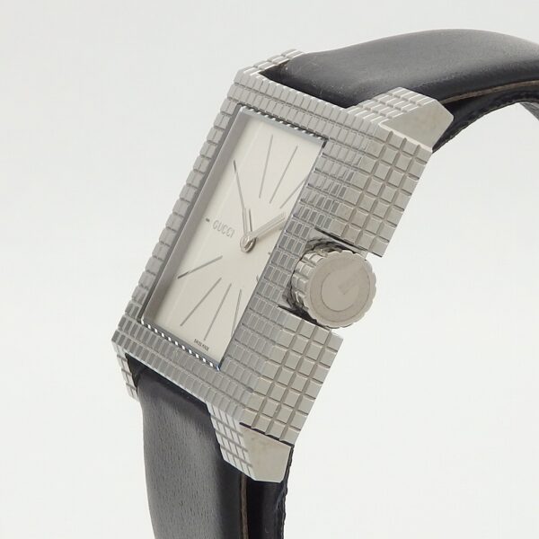 GUCCI　7100M　シルバー　ハードメタル - 画像 (4)