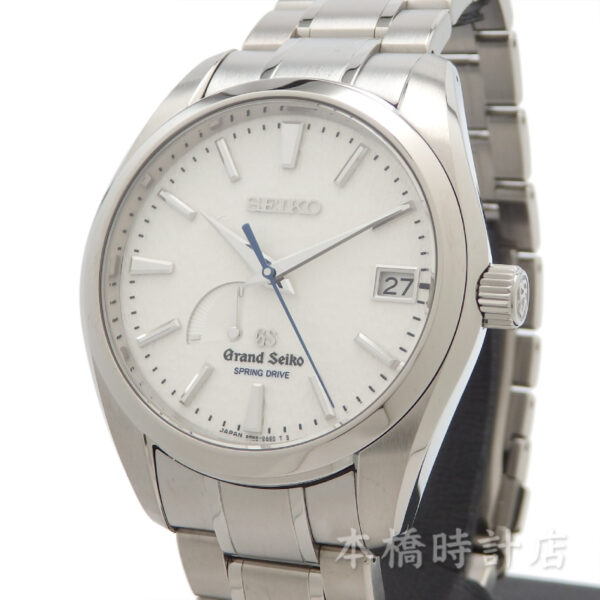 GS　GRAND SEIKO　SBGAO11　9R65-0AE0　スプリングドライブ　雪白
