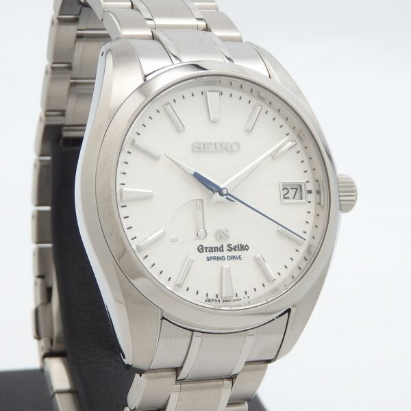 GS　GRAND SEIKO　SBGAO11　9R65-0AE0　スプリングドライブ　雪白 - 画像 (3)