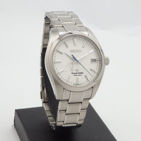 GS　GRAND SEIKO　SBGAO11　9R65-0AE0　スプリングドライブ　雪白 - 画像 (7)