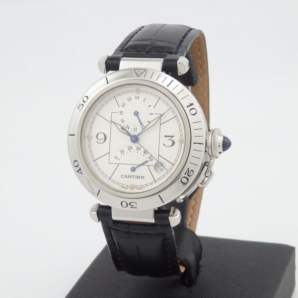 CARTIER　W3103755　パシャGMT　パワーリザーブ - 画像 (6)