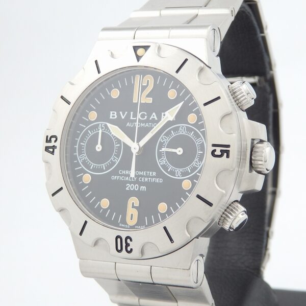 BVLGARI　SCB38S　ディアゴノスクーバクロノ - 画像 (2)