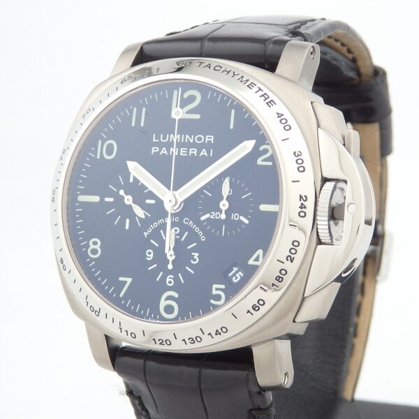 OFFICINE PANERAI　PAM00074　ルミノール　クロノ　1500本限定　D番　エルプリメロ - 画像 (2)