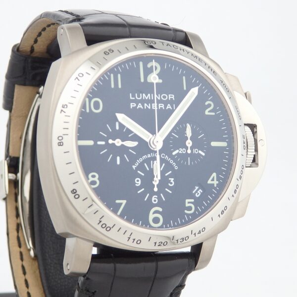 OFFICINE PANERAI　PAM00074　ルミノール　クロノ　1500本限定　D番　エルプリメロ - 画像 (3)