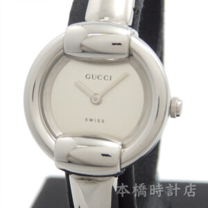 GUCCI　1400L　ラウンド　シルバー文字盤