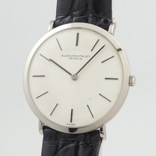 K18WG　AP　AUDEMARS PIGUET　ラウンド　Cal 2001 - 画像 (4)
