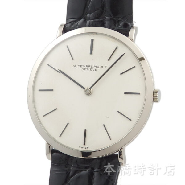 K18WG　AP　AUDEMARS PIGUET　ラウンド　Cal 2001