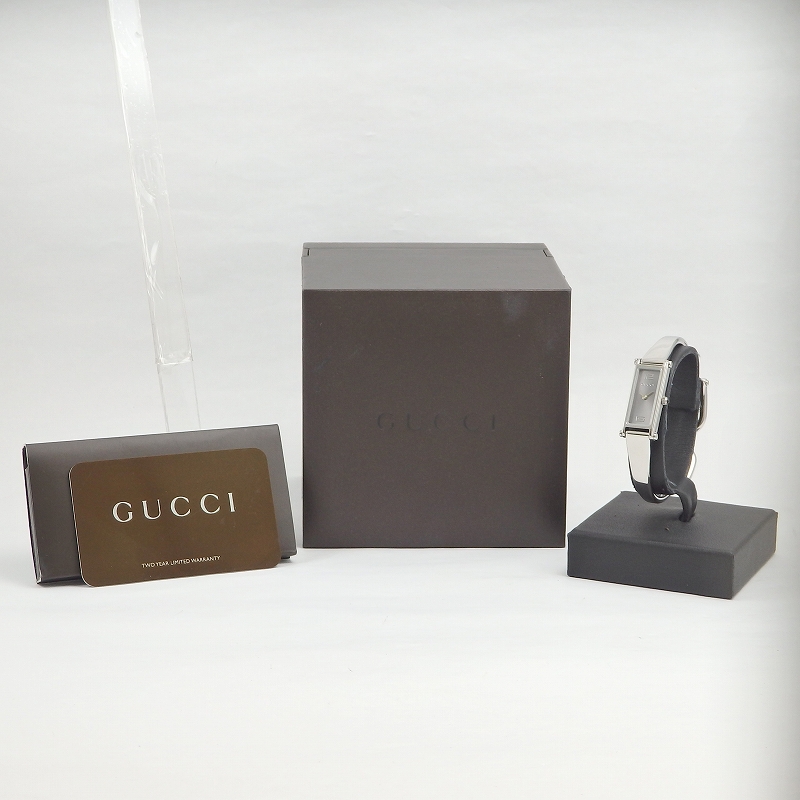 GUCCI 1500L レクタングル グレー文字盤 - 画像 (12)