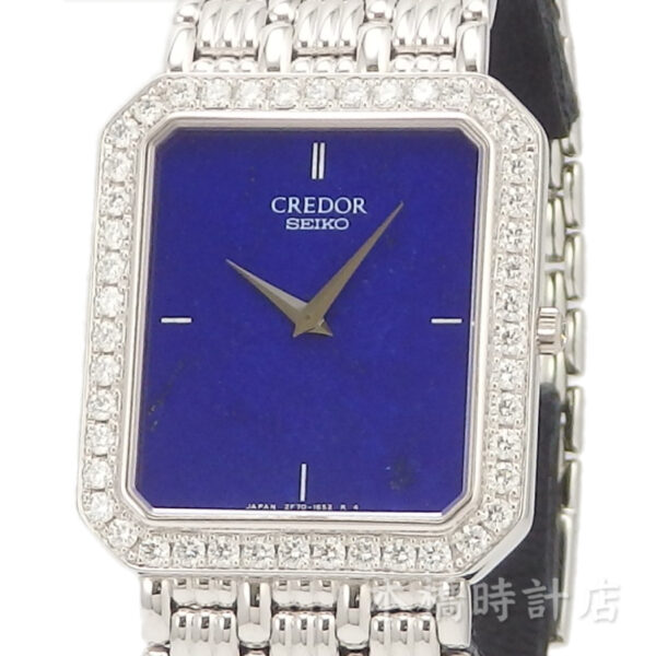 K18WG　SEIKO　CREDOR　GBKF005　ラピスラズリ