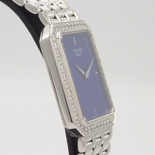 K18WG　SEIKO　CREDOR　GBKF005　ラピスラズリ - 画像 (5)