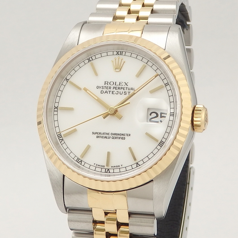 K18/SS ROLEX 16233 デイトジャスト - 画像 (2)