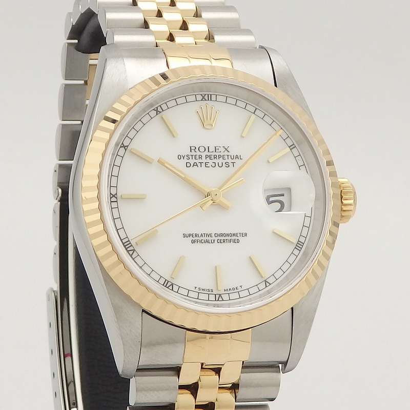 K18/SS ROLEX 16233 デイトジャスト - 画像 (3)