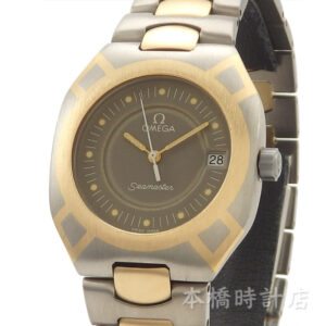 3540021025-1SNS K18/チタン OMEGA 196.0291 SEAMASTER ポラリス