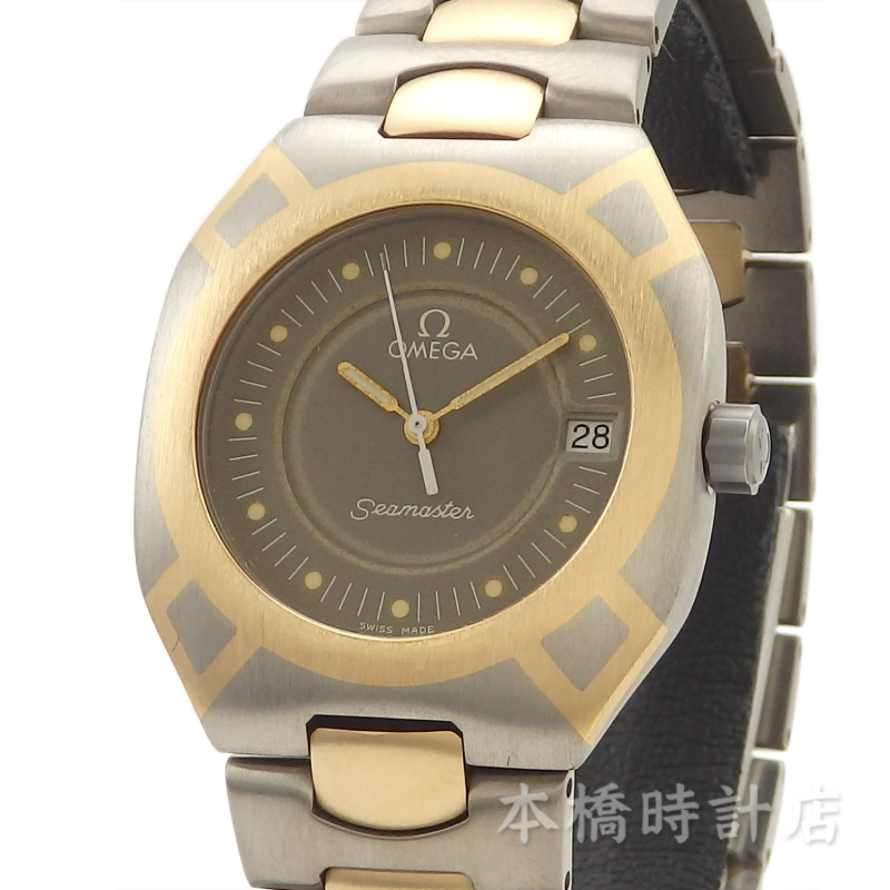 K18/チタン OMEGA 196.0291 SEAMASTER ポラリス