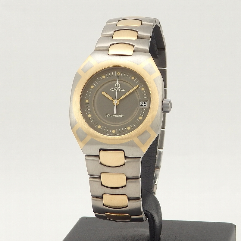 K18/チタン OMEGA 196.0291 SEAMASTER ポラリス - 画像 (6)