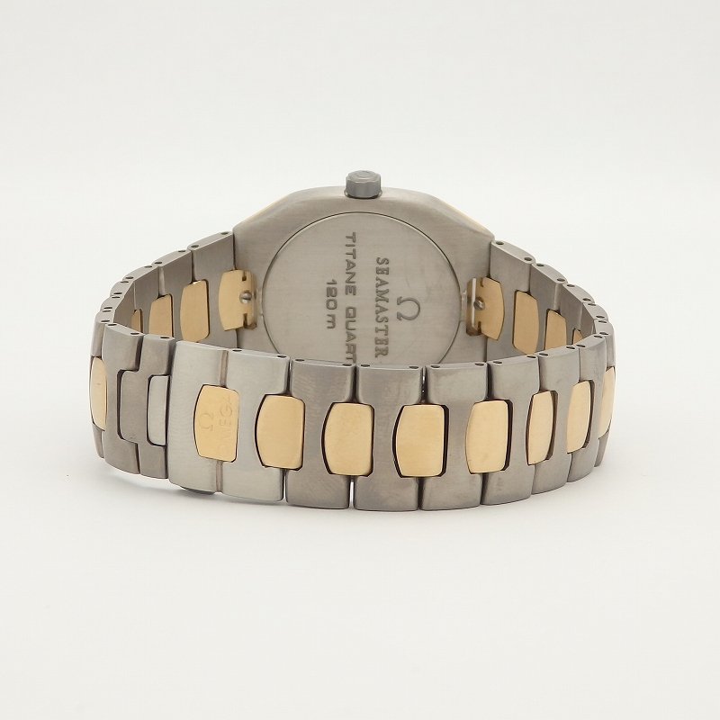 K18/チタン OMEGA 196.0291 SEAMASTER ポラリス - 画像 (9)