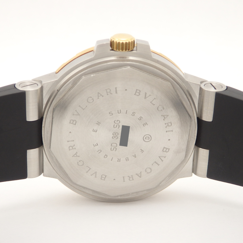 K18/SS BVLGARI SD38SG ディアゴノ スクーバ - 画像 (11)