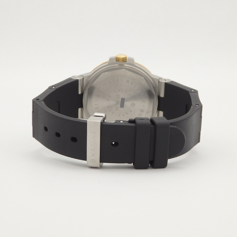 K18/SS BVLGARI SD38SG ディアゴノ スクーバ - 画像 (9)